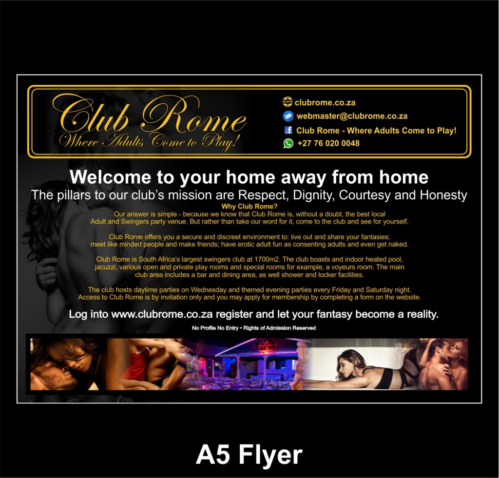 club rome flyer